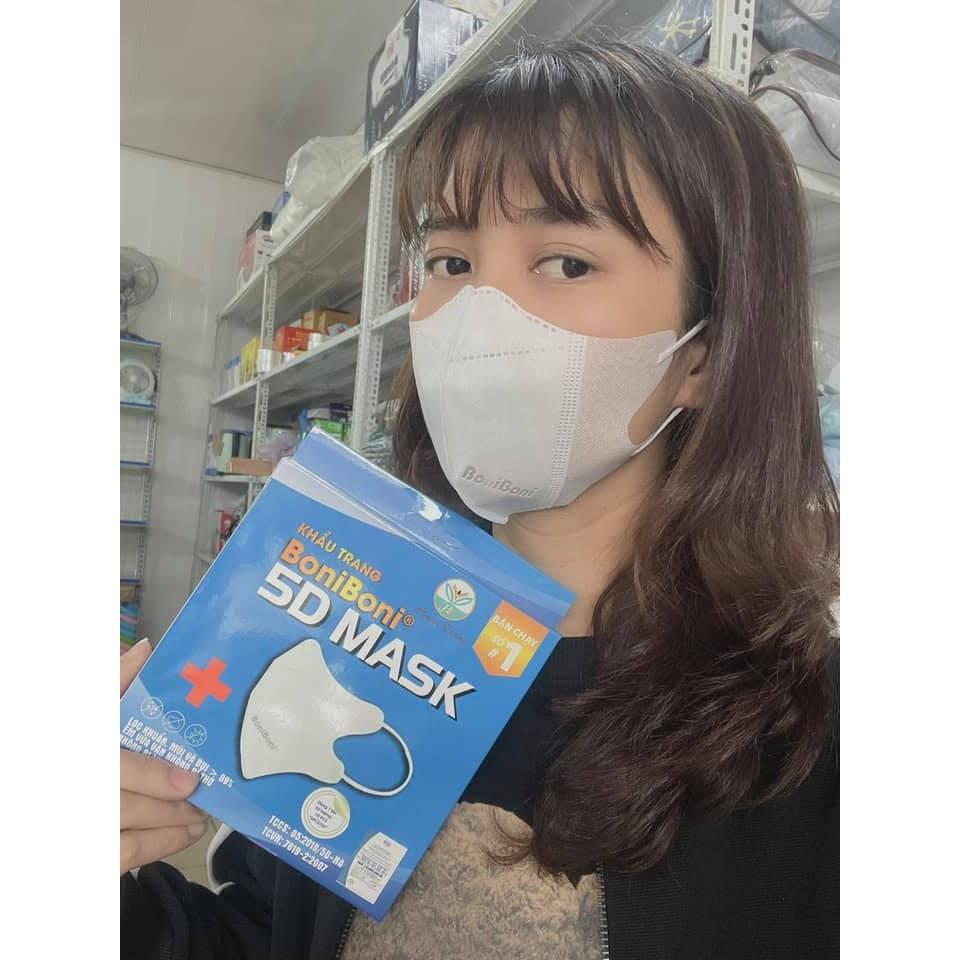 Set Khẩu Trang 5D Mask Nam Anh Famapro Quai Thun chính hãng