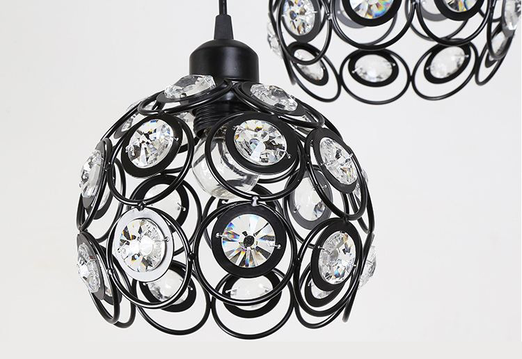 Bộ đèn thả ALION treo trần trang trí độc đáo - kèm bóng LED và đế ốp trần