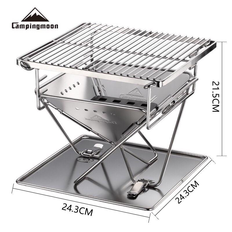 BẾP NƯỚNG 2 NGƯỜI DU LỊCH CAMPINGMOON X-Mini Pro