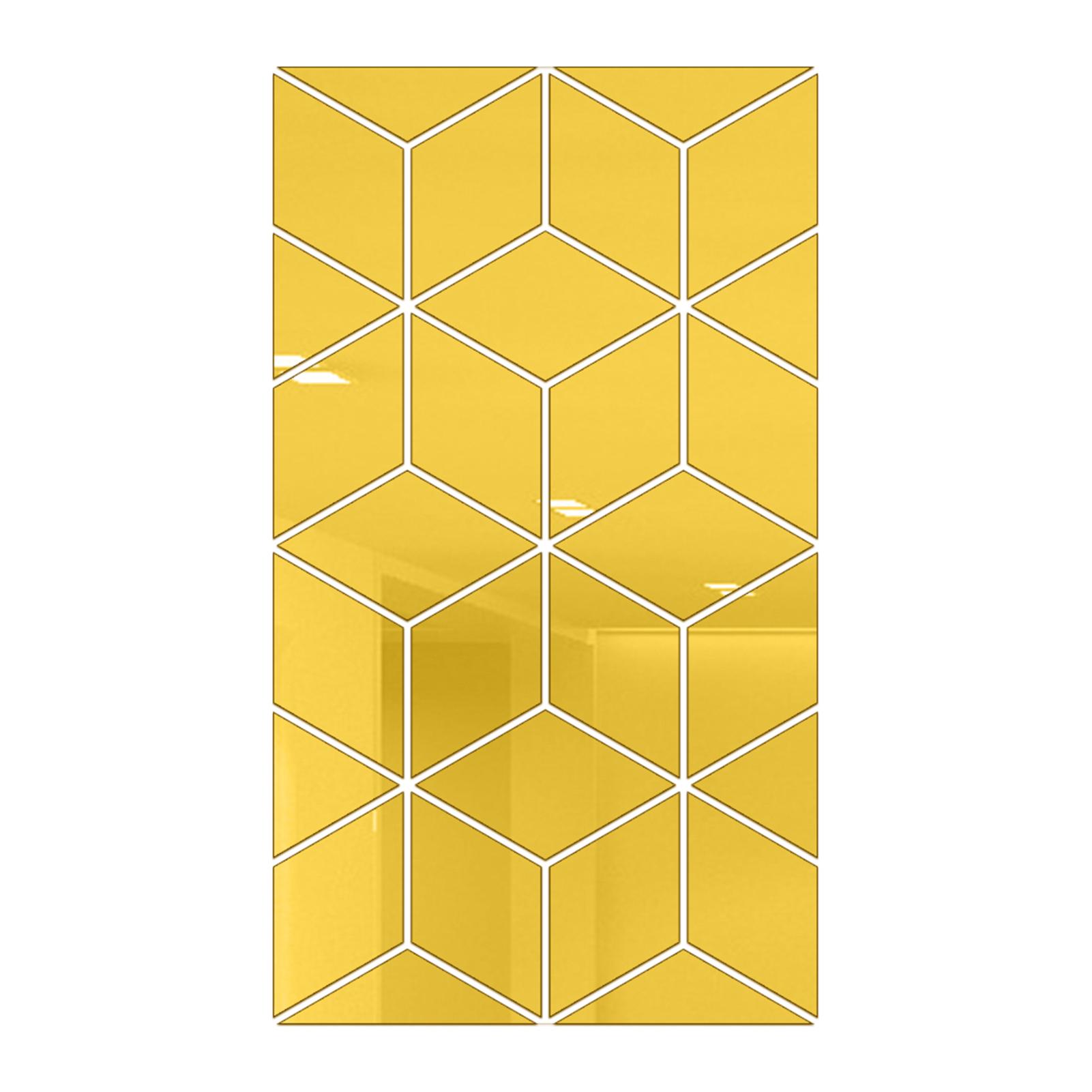 Đề can dán tường , Kim cương, Gương phản chiếu