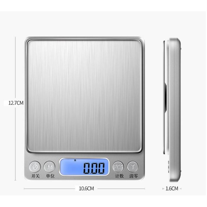 (Chính hãng) Cân điện tử gia đình cân tiểu li nhà bếp chính xác 1kg/0.1kg