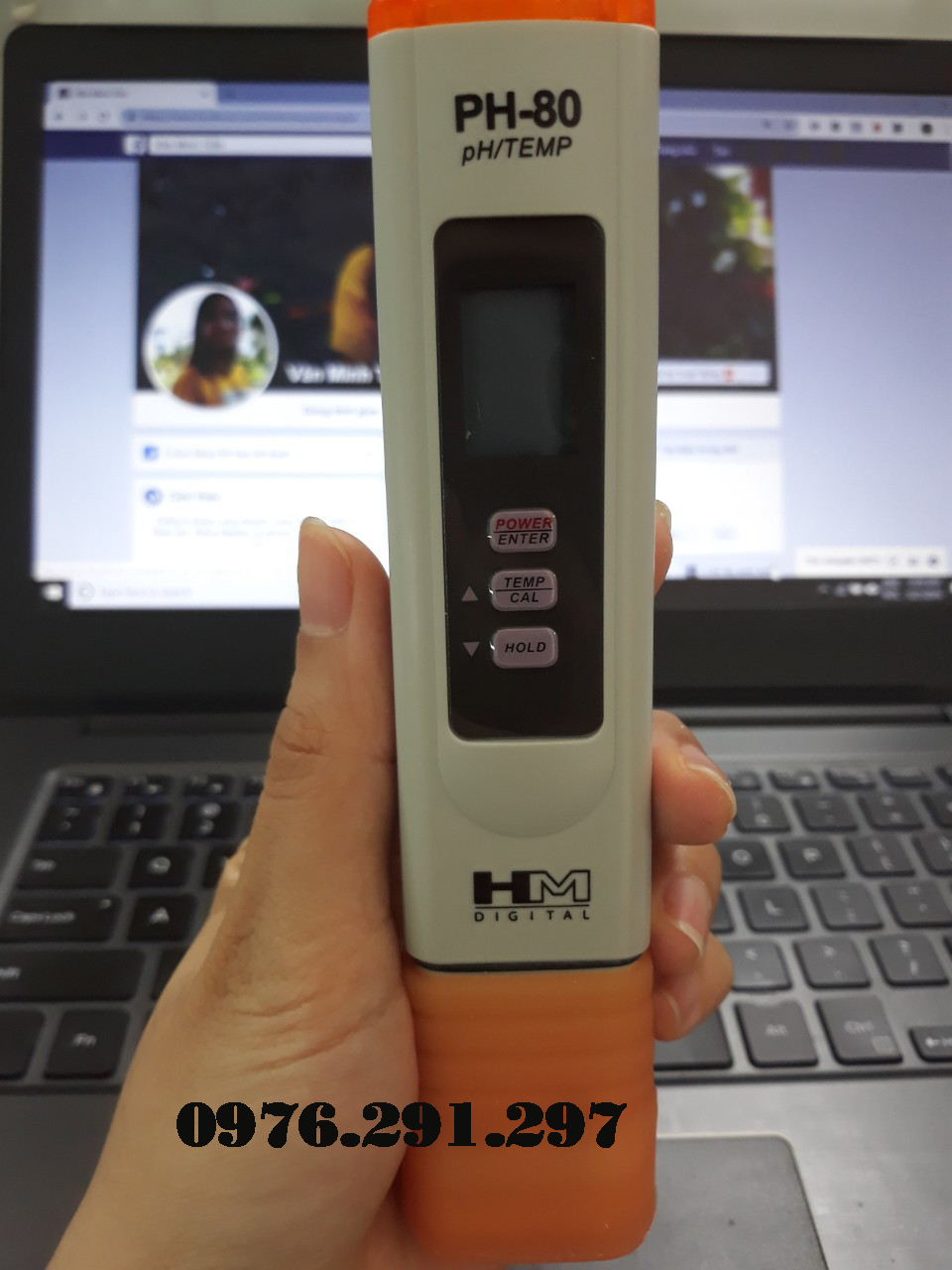 Bút đo PH và nhiệt độ nước - Bút đo PH thủy canh PH80 - HMDigital Mỹ