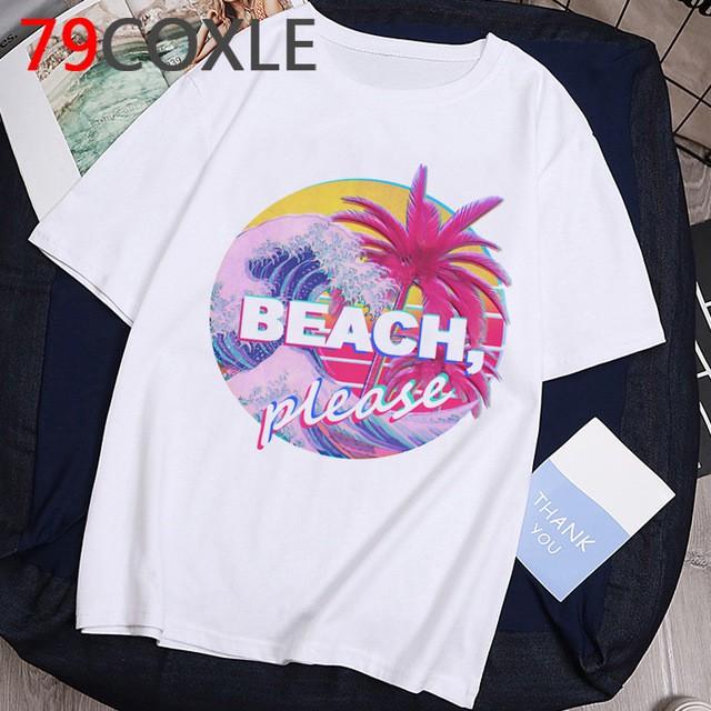 Áo thun Vaporwave Họa Tiết Mùa Hè Hip Hop Unisex