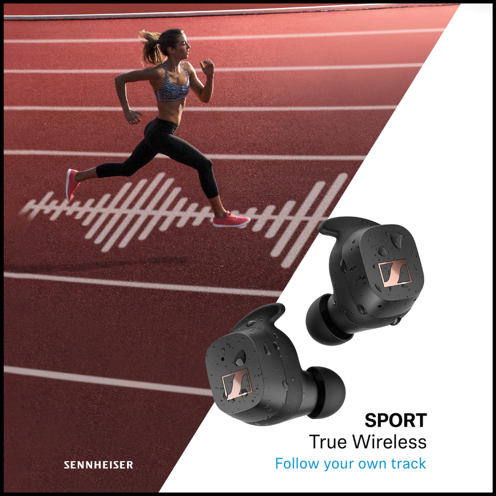 Tai nghe thể thao SENNHEISER Sport True Wireless - Hàng Chính Hãng