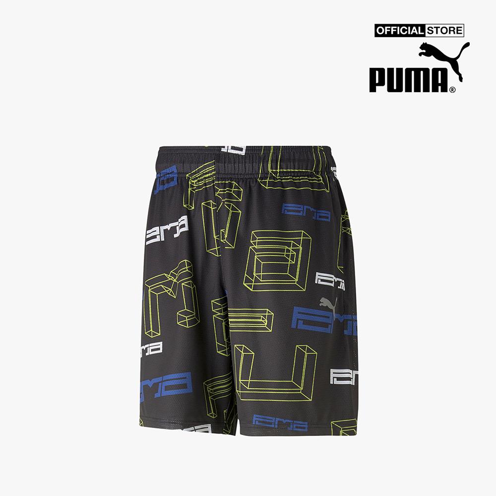 PUMA - Quần shorts tập luyện nam Breakaway Printed Ba