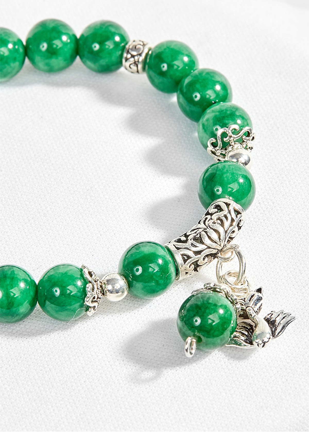 Vòng tay phong thủy đá thiên nhiên charm hồ ly Ngọc Quý Gemstones - Ngọc Quý Gemstones