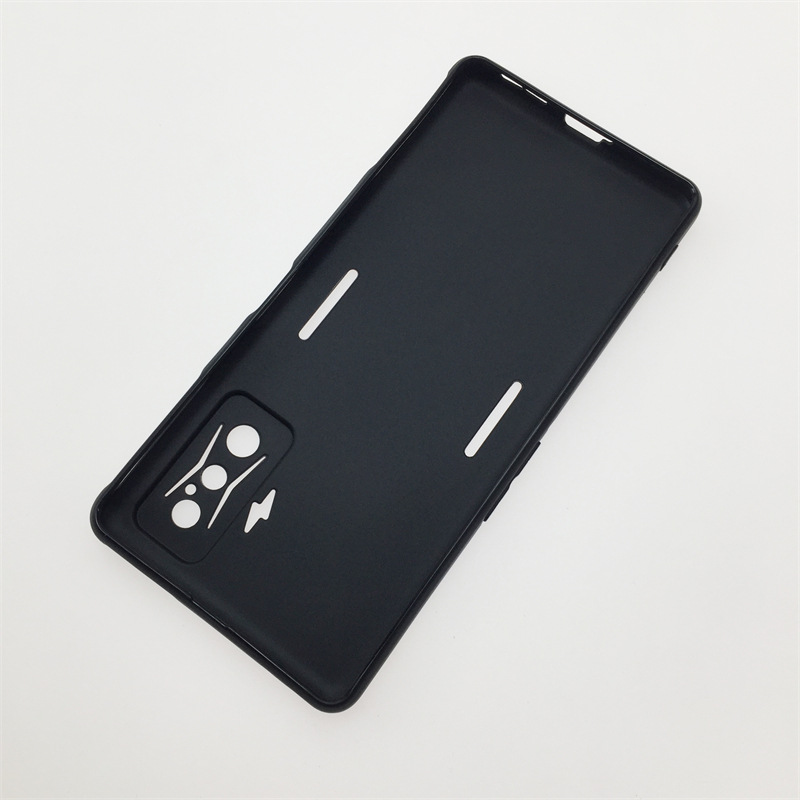 Ốp lưng dẻo cho Xiaomi Redmi K50 Gaming Edition - đen cao cấp, chống bám vân tay