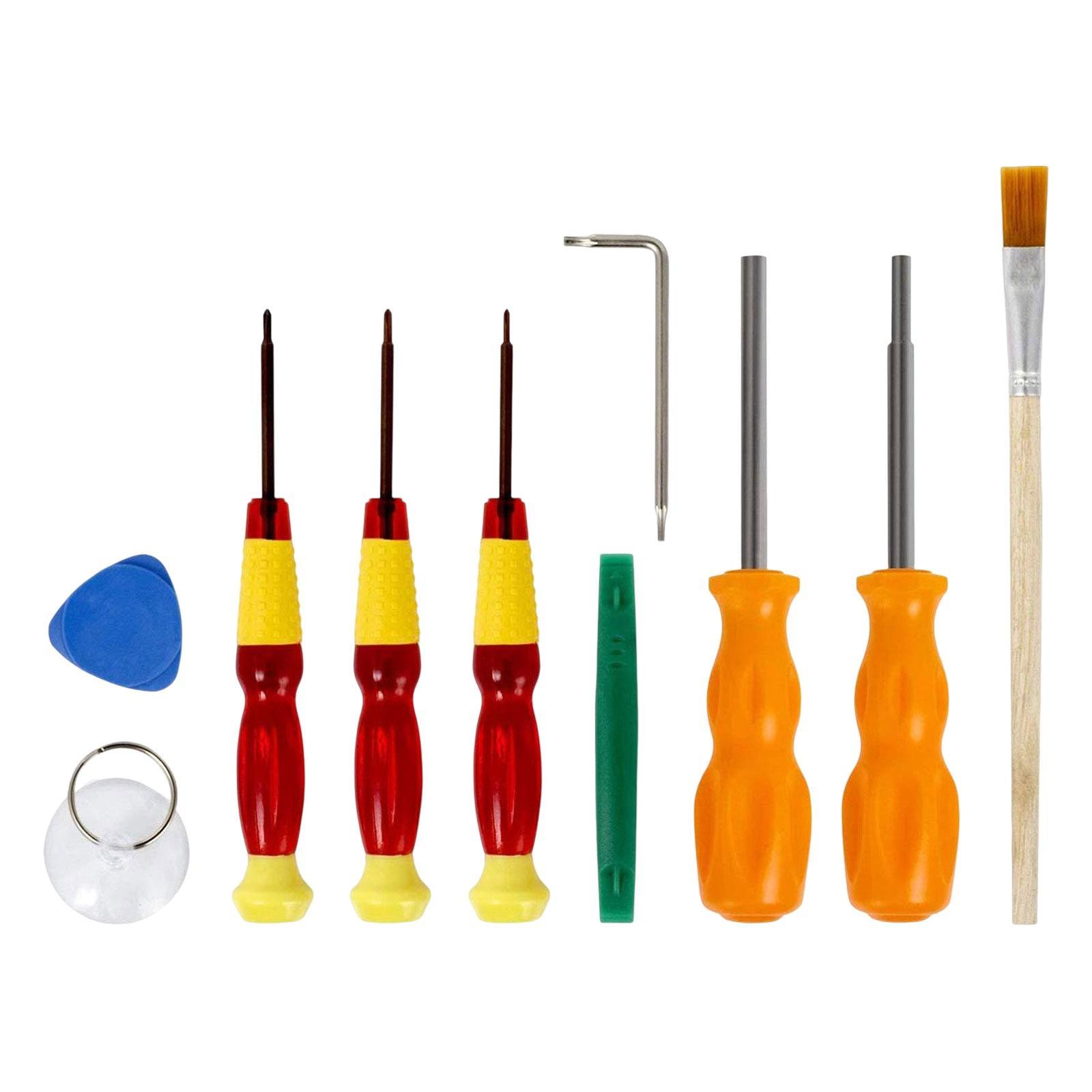 9x Professional Screwdriver Set Durable Accessories T8 for Game Console