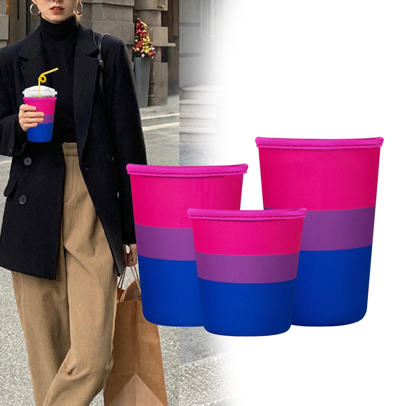 3x Insulated Can Cover Can  Sleeve Water Bottle Holder Water Bottle Sleeves Neoprene Drink Coolers for BBQ Party Favors Camping Events