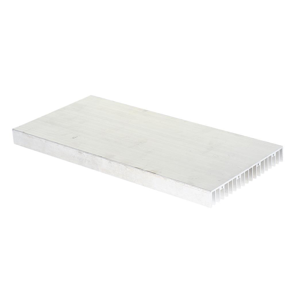 Aluminum    Fin 300x140x20mm for 50-100W LED CPU GPU