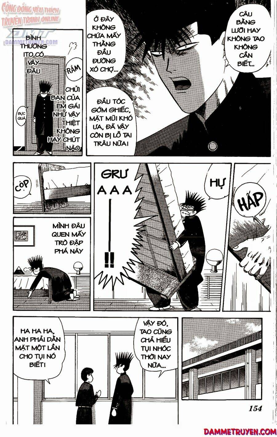 kyou kara ore wa - cặp bài trùng chapter 217 9