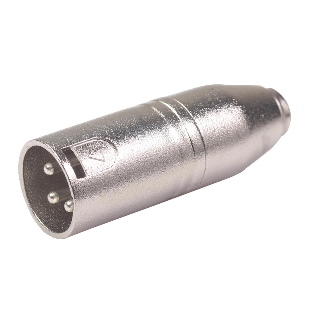 Converter 1 Piece 3.5mm XLR 3 Pin Female XLR Male 3 Pin
