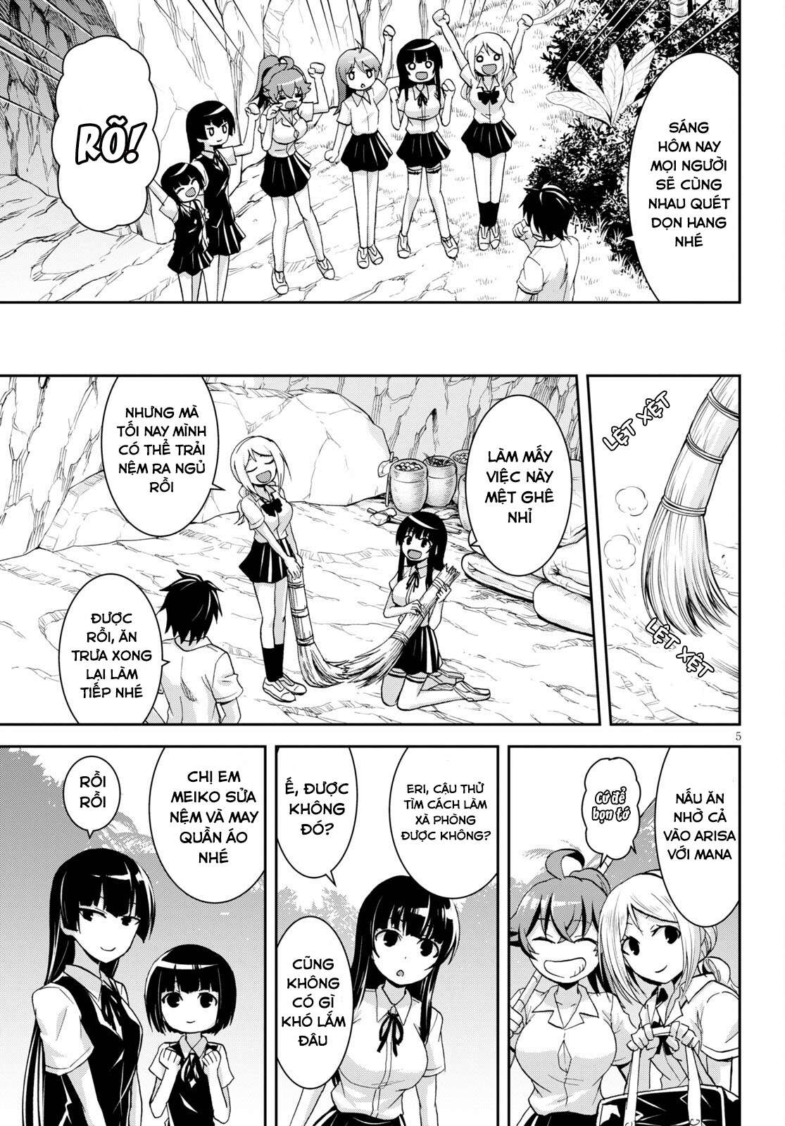 isekai yurutto survival seikatsu: gakkou no minna to isekai no mujintou ni tenishitakedo ore dake chapter 9 7