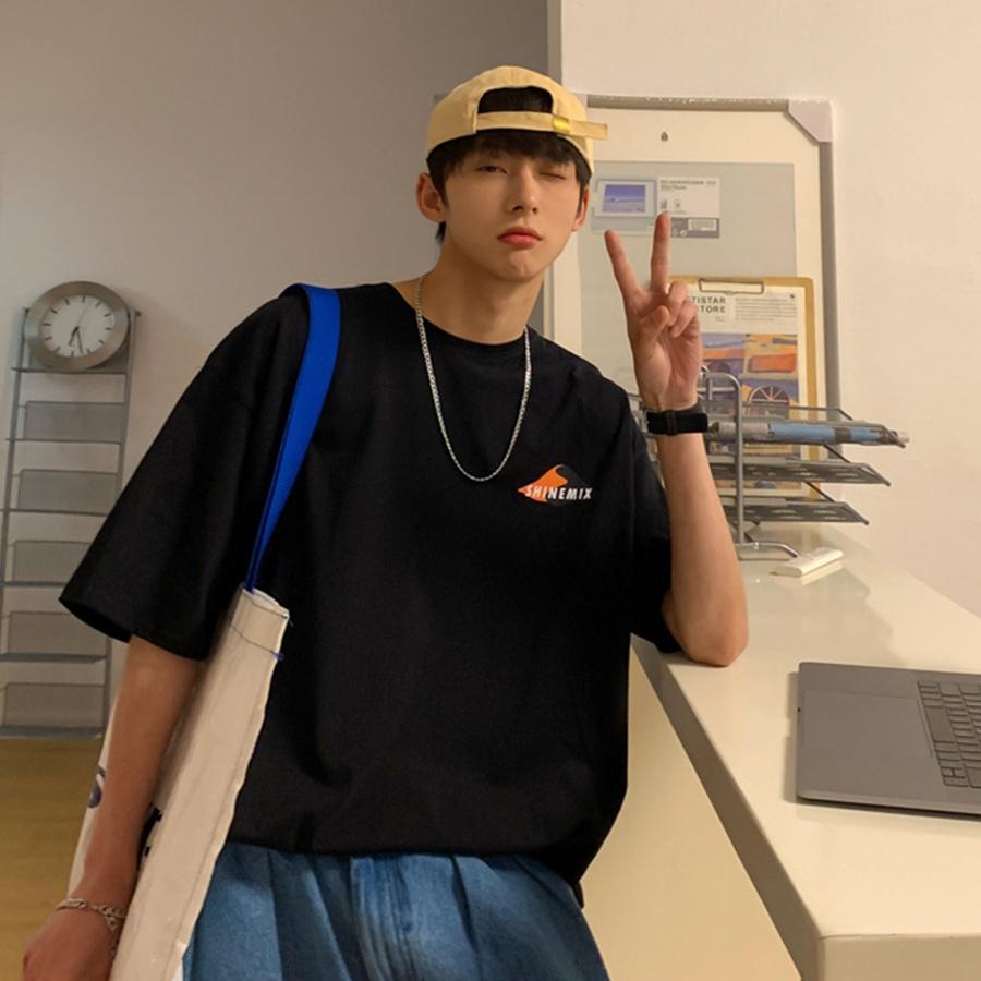 Áo thun unisex MonsterX TIME phông tay lỡ nam nữ form rộng Oversize 3 màu