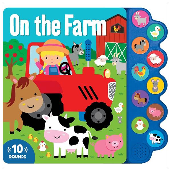 On The Farm: 10-Button Sound Book