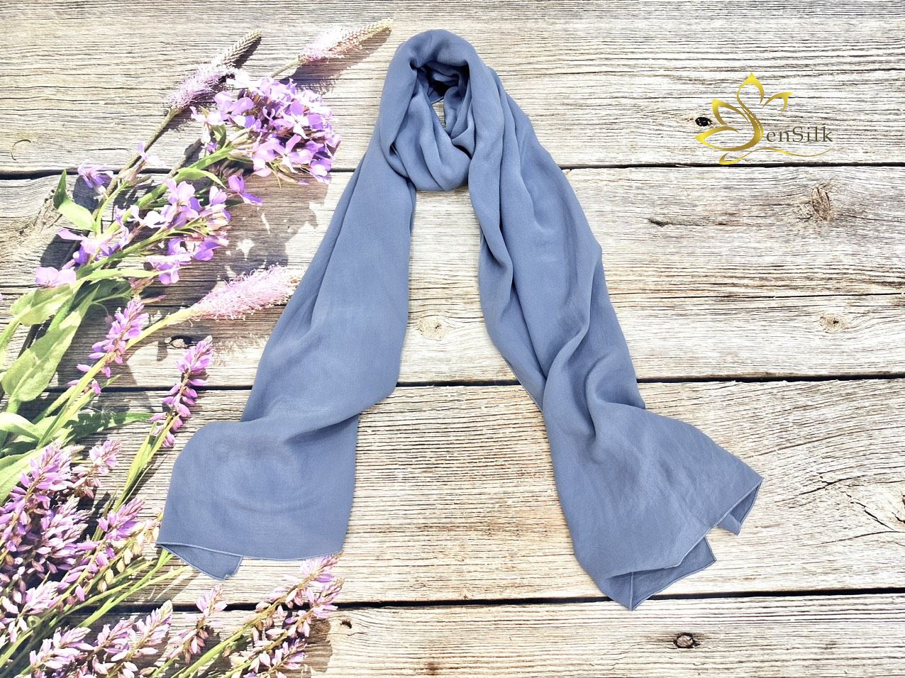 Khăn Lụa Truyền Thống SenSilk - Silk Shawl 100% Pure Silk - Quà Tặng Khăn Lụa Cao Cấp - Silk Gift for Men Women