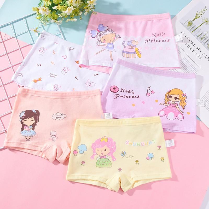 Sét 02 Quần Chíp Đùi Cotton Cho Bé Từ 3 đến 8 tuổi