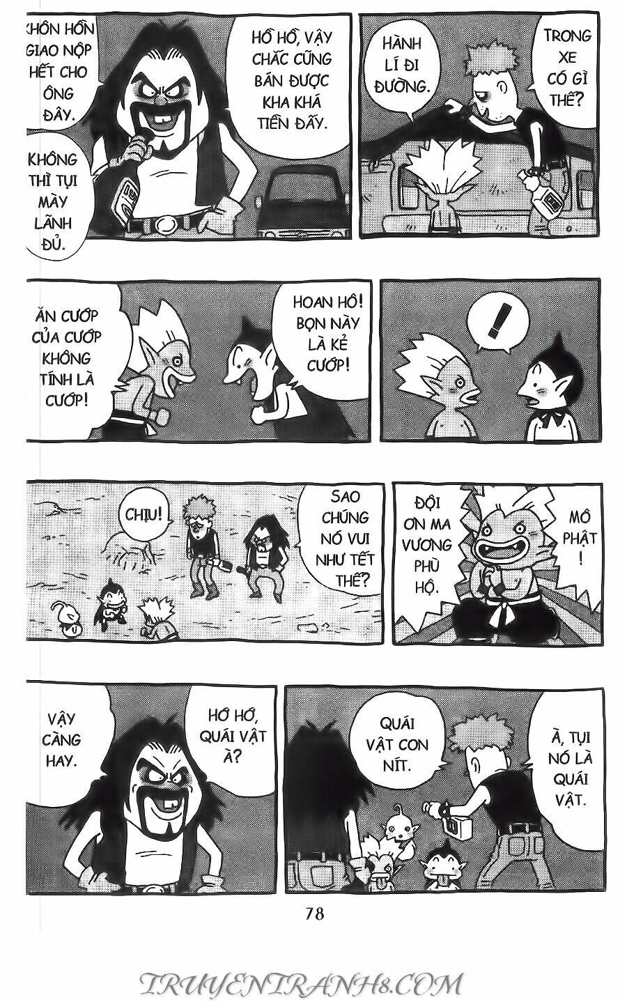 làng quái vật chapter 6 7