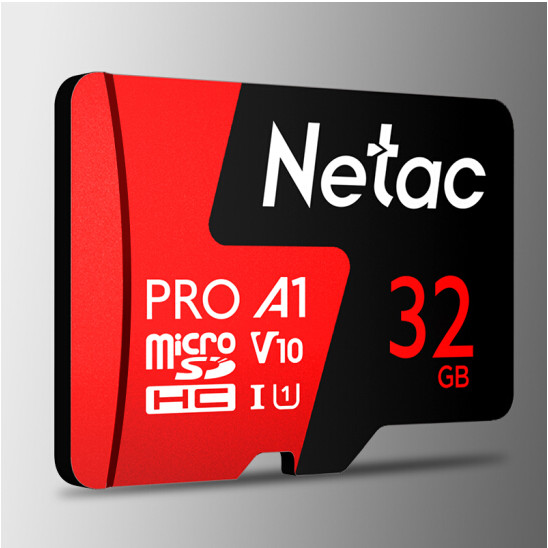 Thẻ nhớ microSDXC Netac Pro 32GB U3 4K V30 98MB/s - chuyên camera, máy quay và điện thoại