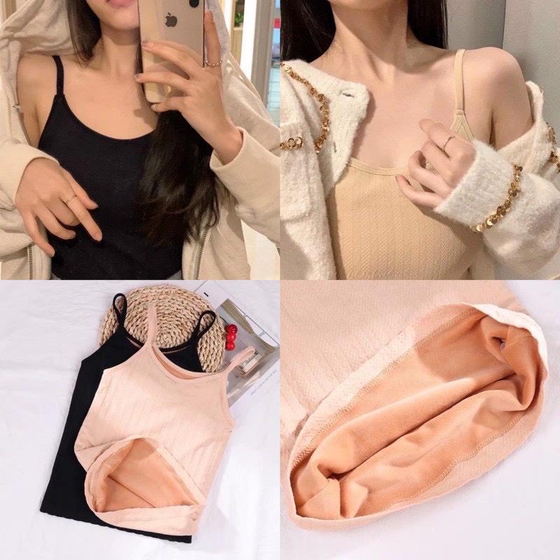 ÁO 2 DÂY QC LÓT LÔNG CHO NỮ