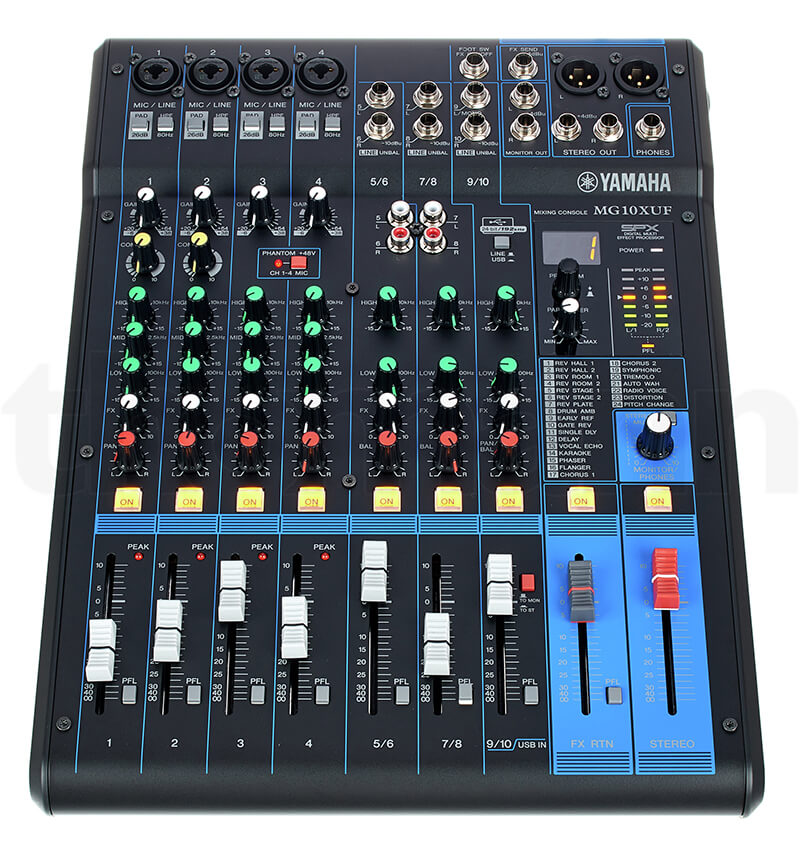 Mixer Analog Yamaha MG10XUF - Hãng chính hãng