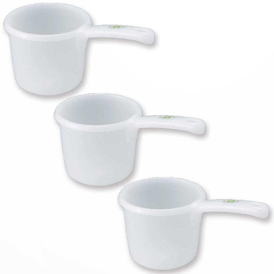 Bộ 3 ca múc nước nóng, lạnh bằng nhựa cao cấp - Hàng nội địa Nhật