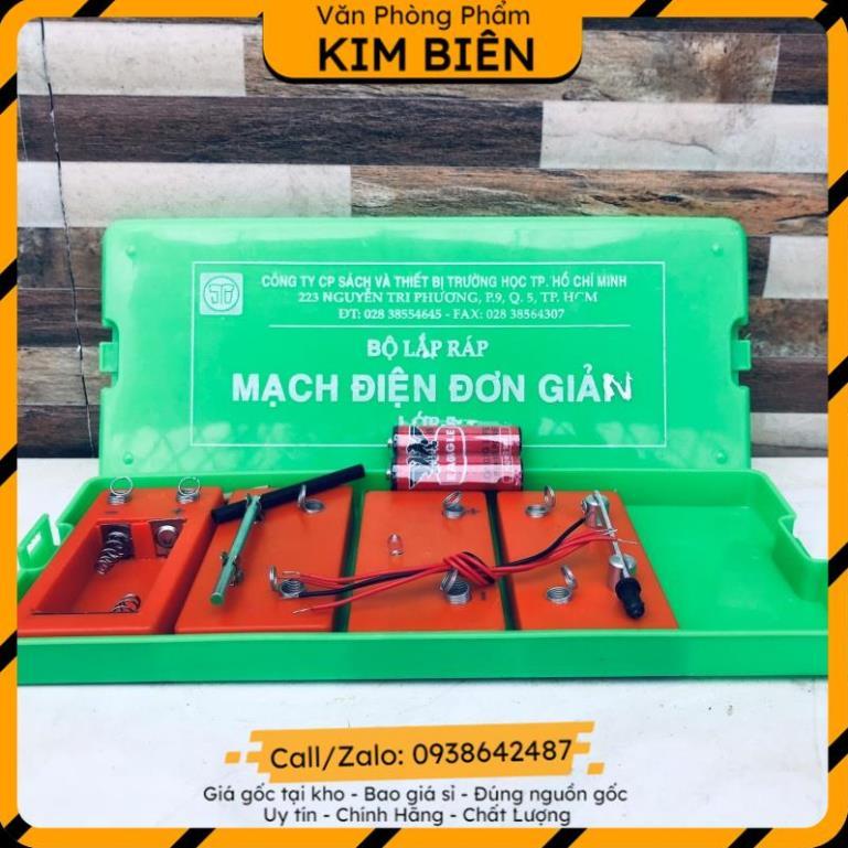 ️sỉ vpp,sẵn hàng️ Bộ lắp mạch điện đơn giản lớp 5, đồ chơi trẻ em - VPP Kim Biên