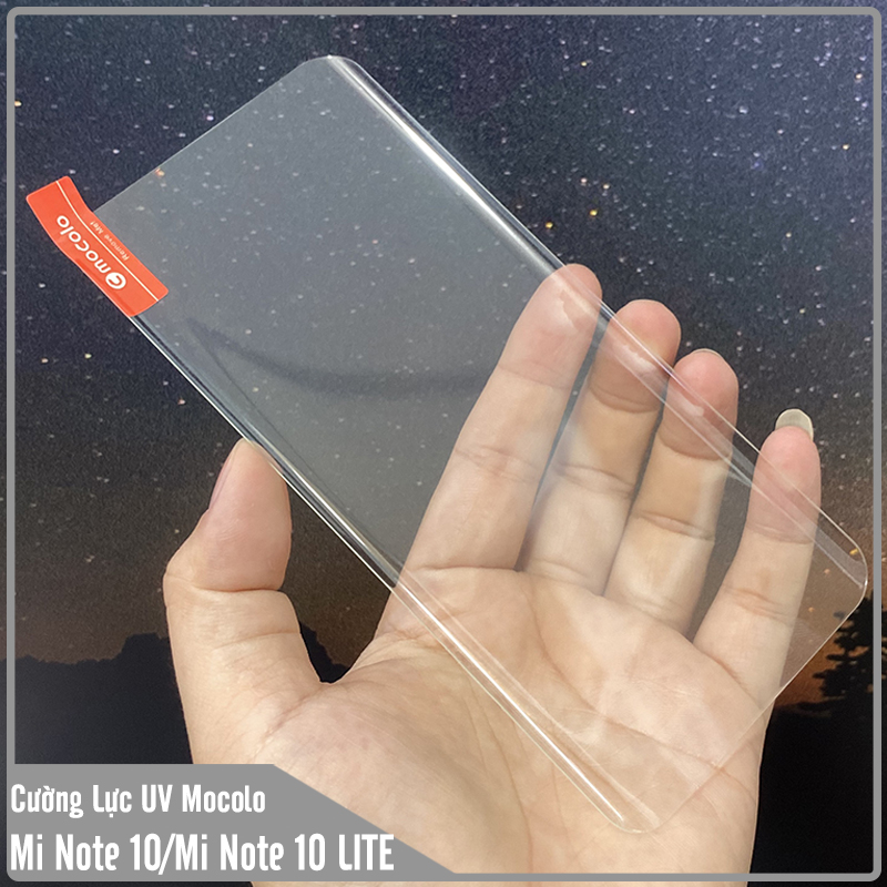 Cường lực UV Mocolo cho Xiaomi Mi Note 10 - Note 10 Pro - Note 10 Lite - Mi CC9 Pro, che camera - Hàng Nhập Khẩu