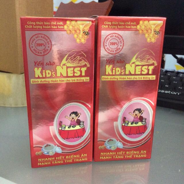 Siro Yến sào KID’S NEST Tâm Sen - không ăn ngủ ngon, hoàn 200% tiền