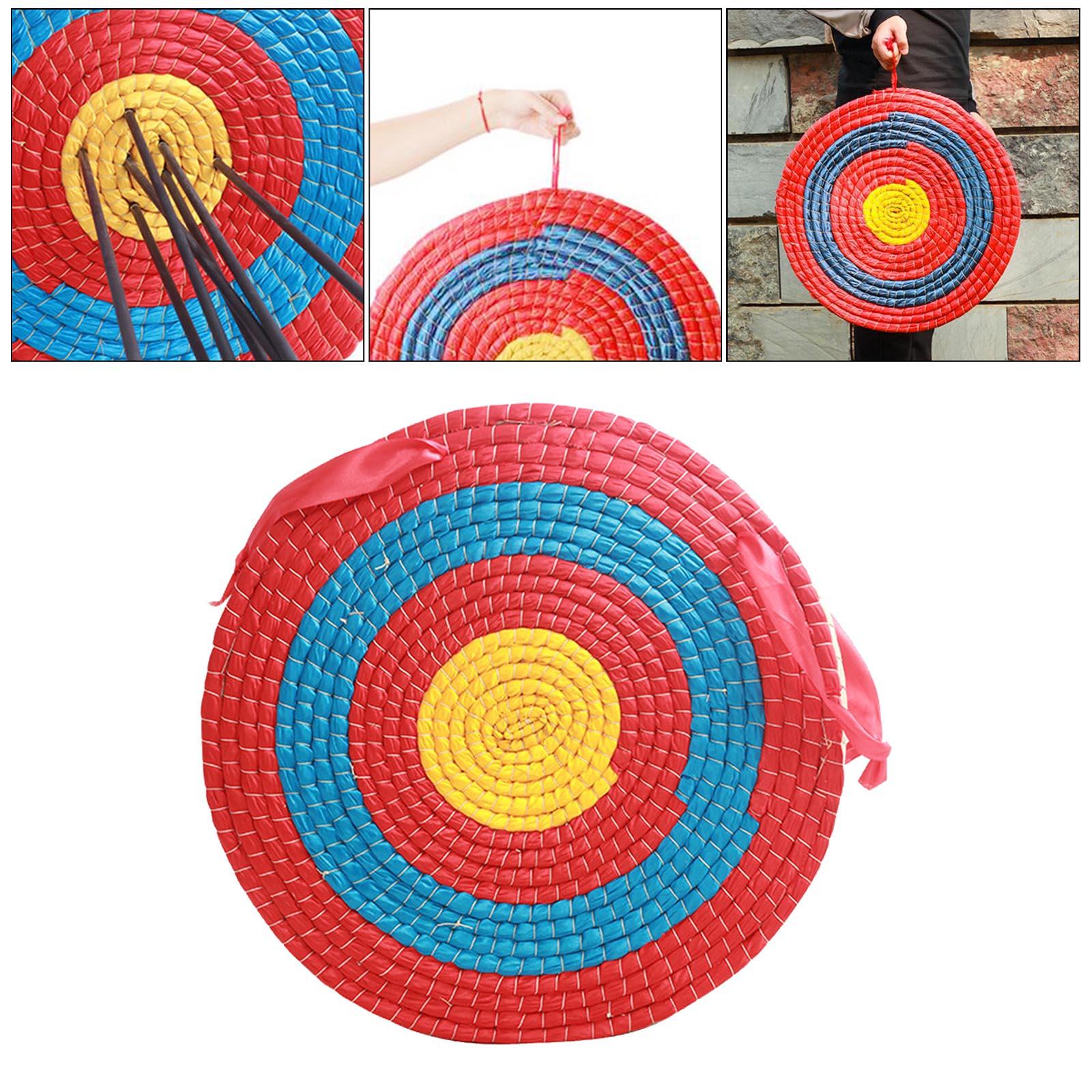 Outdoor Sports Archery Bow Shooting Straw Arrow Target 3 Layers Home Decor