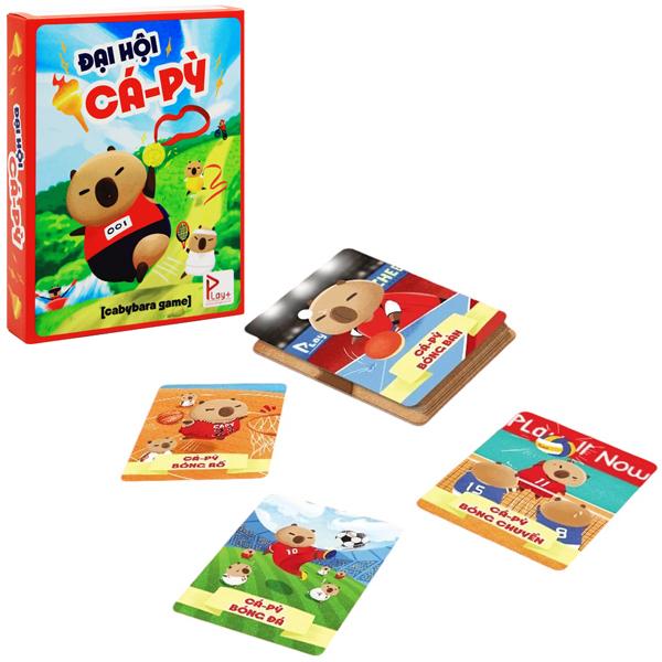 Boardgame Đại Hội Cá-Pỳ - Capybara Game