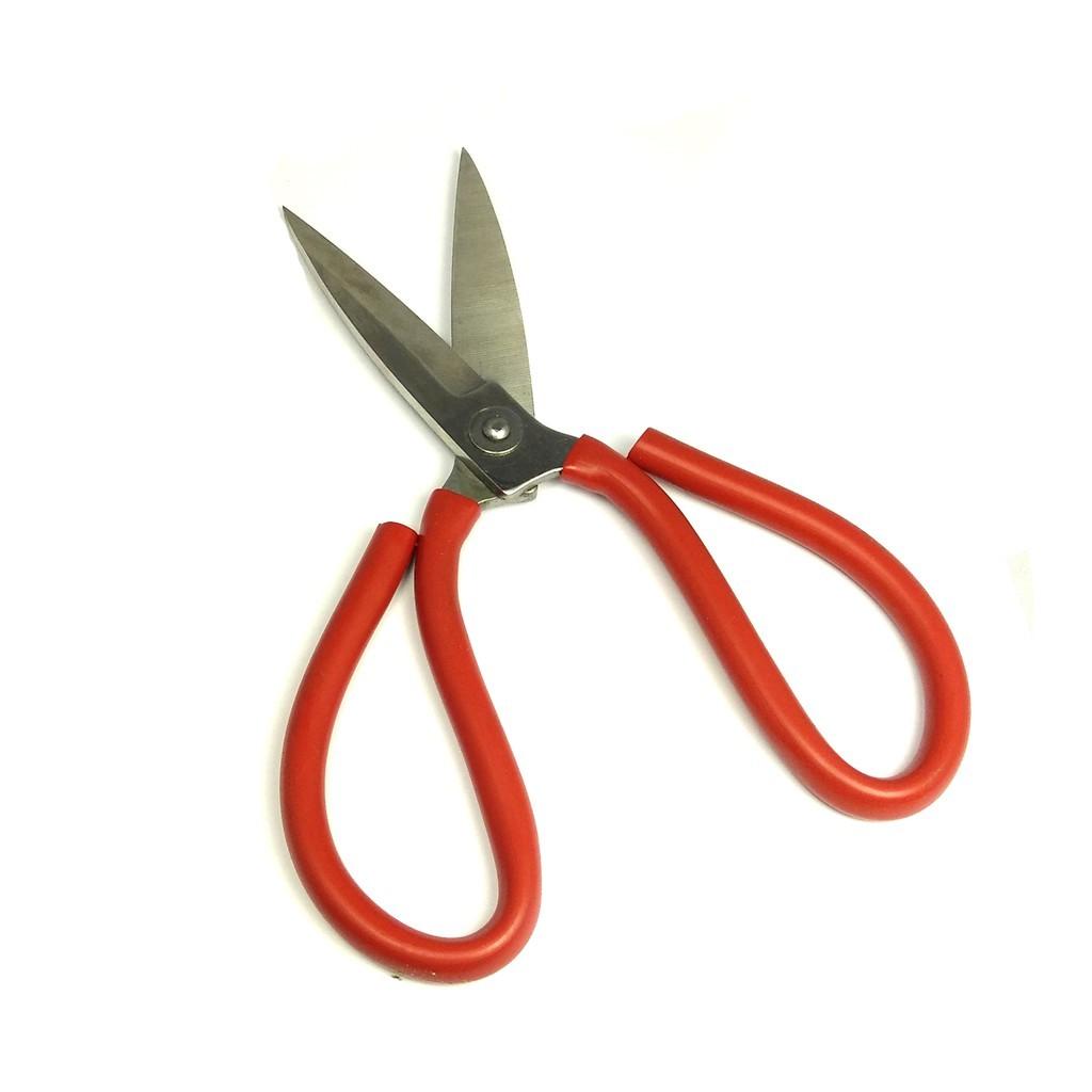Kéo cắt gà, thép không gỉ, cán bọc nhựa dài 23cm