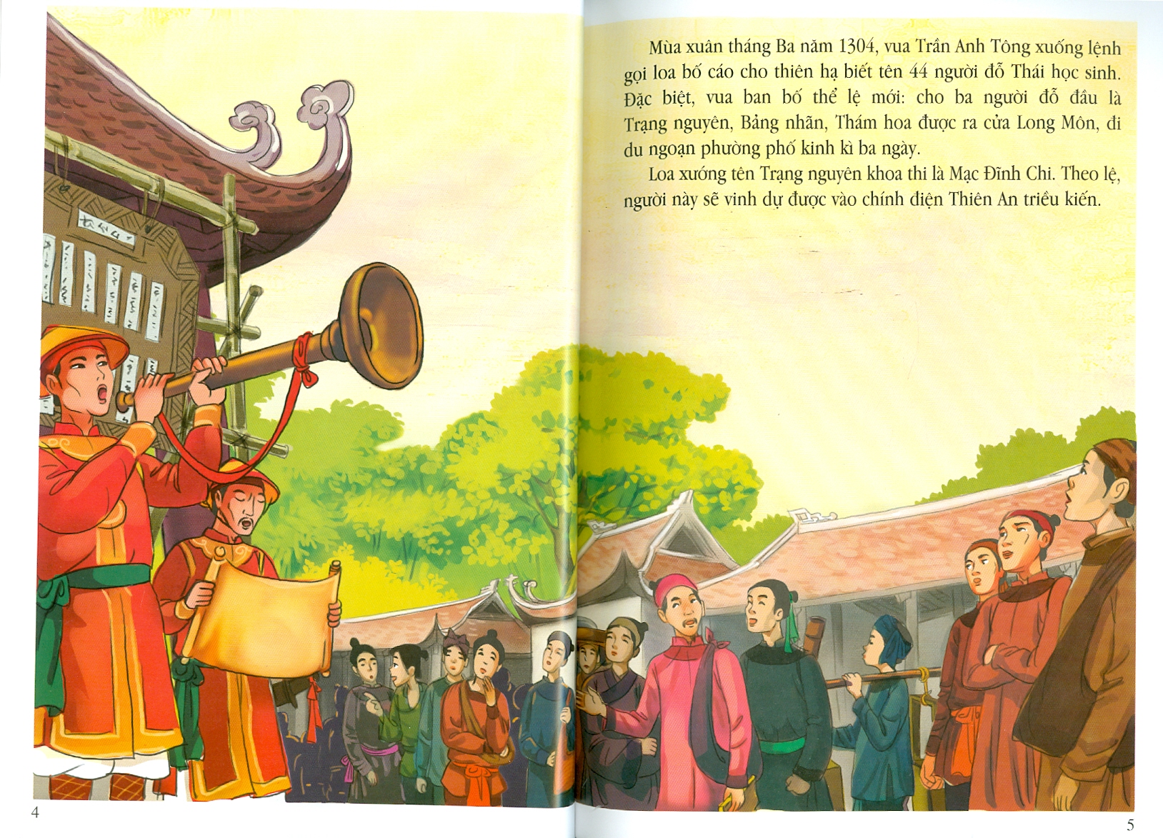 Tranh Truyện Lịch Sử Việt Nam - Mạc Đĩnh Chi