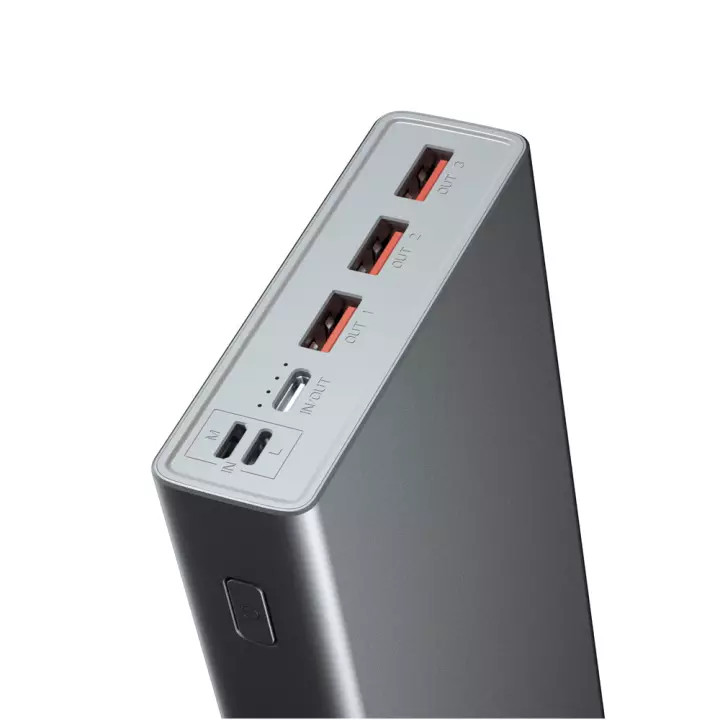 Pin sạc dự phòng Yoobao 99Wh 26800mAh thiết kế vỏ nhôm nguyên khối hỗ trợ sạc nhanh PD 45W, QC 3.0 cho điện thoại laptop, Macbook. Thích hợp cho các chuyến đi du lịch, công tác xa,....