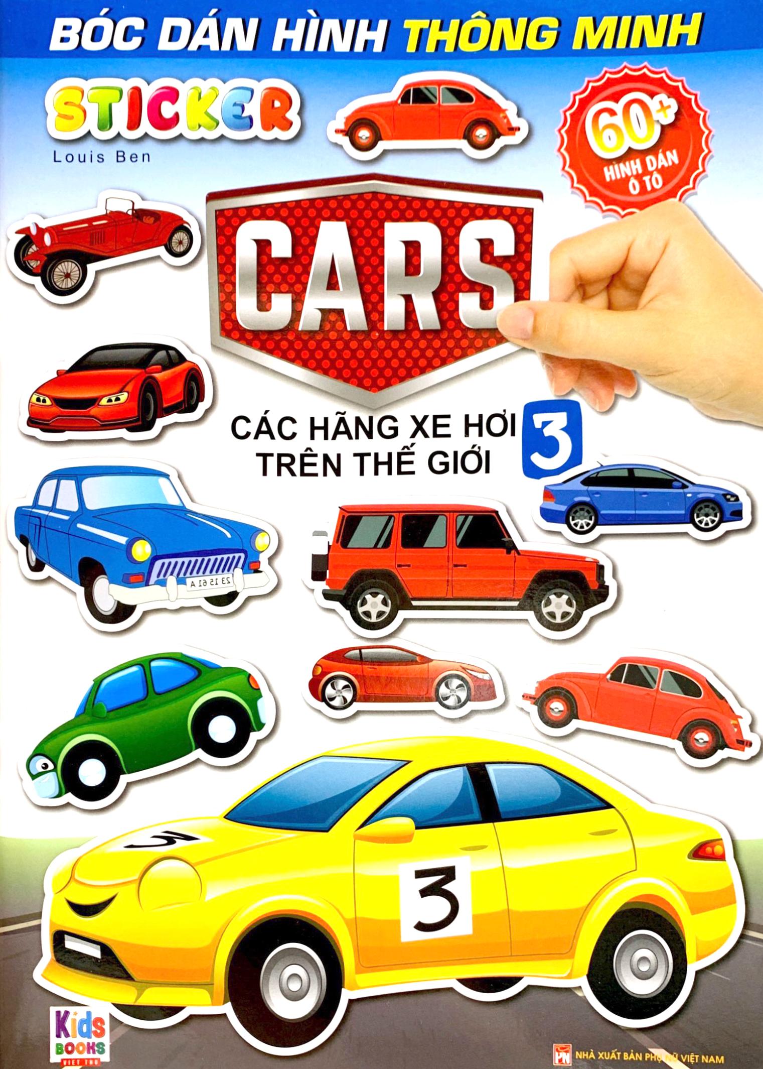 Sticker Bóc Dán Hình Thông Minh - Car - Các Hãng Xe Trên Thế Giới 3