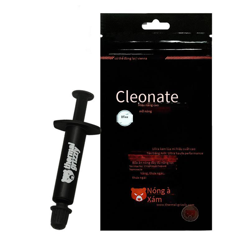 Phong cách mới nhất bạo lực gấu silicone mỡ Nhiệt Grizzly Kryonaut cpu tản nhiệt keo tản nhiệt card đồ họa máy tính silicone