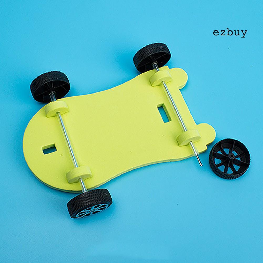 Bộ đồ chơi mô hình xe hơi có khả năng tự bơm bong bóng thú vị diy dành cho học sinh
