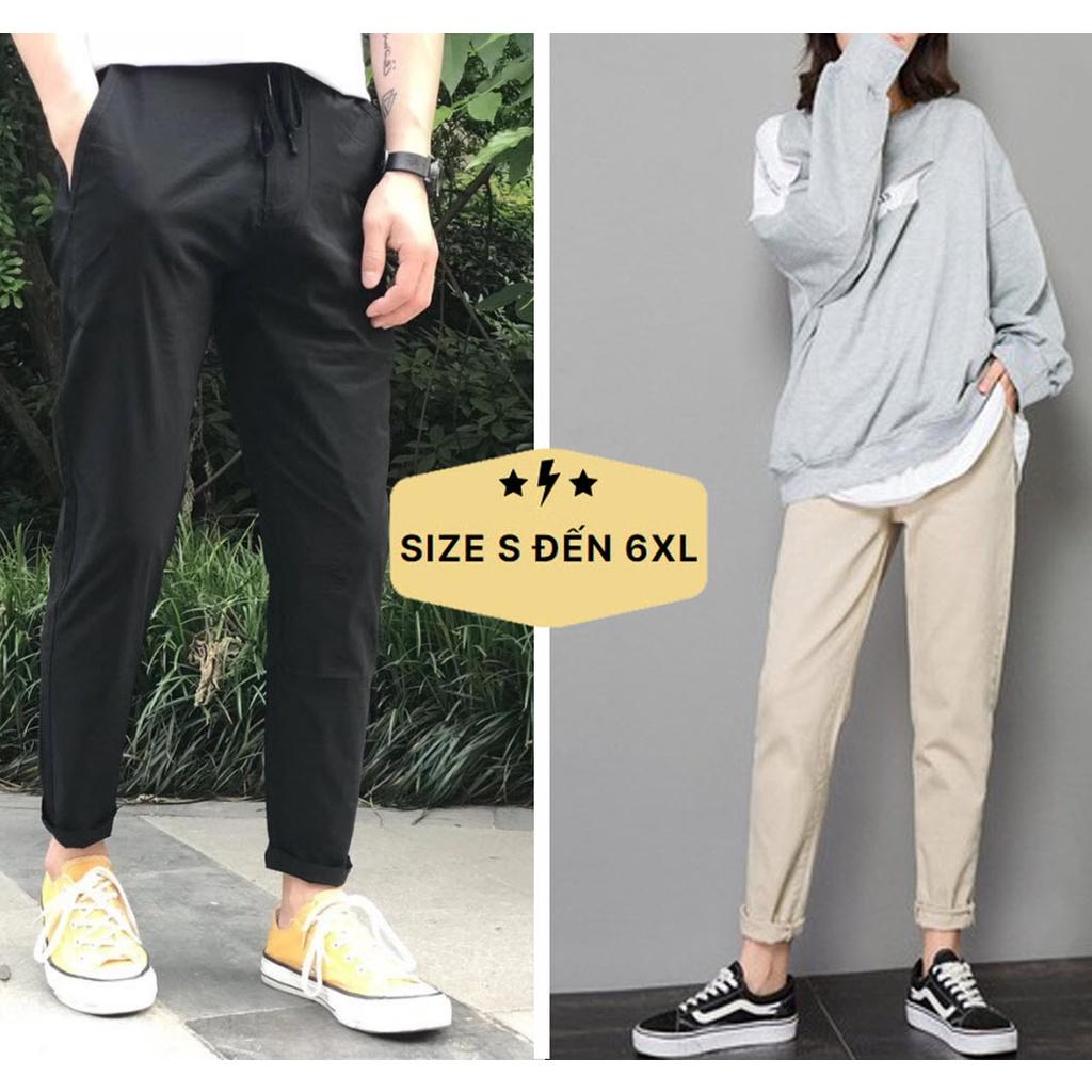 Quần basic pants kaki nam nữ chất đẹp, co giãn