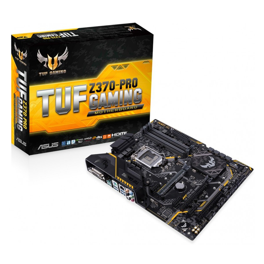 Bo Mạch Chủ Máy Tính Asus TUF Z370-PRO GAMING - Hàng Chính Hãng