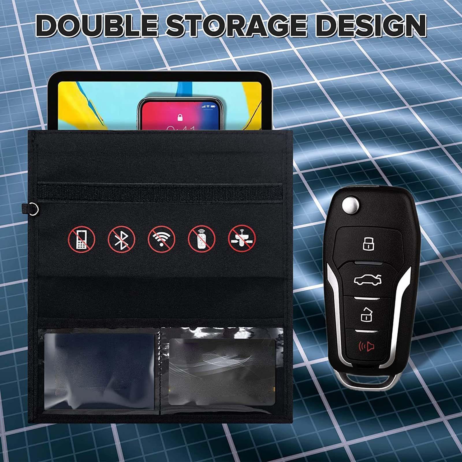 Signal Blocking Bag Polyester for Signal Blocking Car Key Privacy Protection
