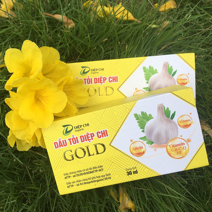Dầu Tỏi Diệp Chi Gold (30ml)