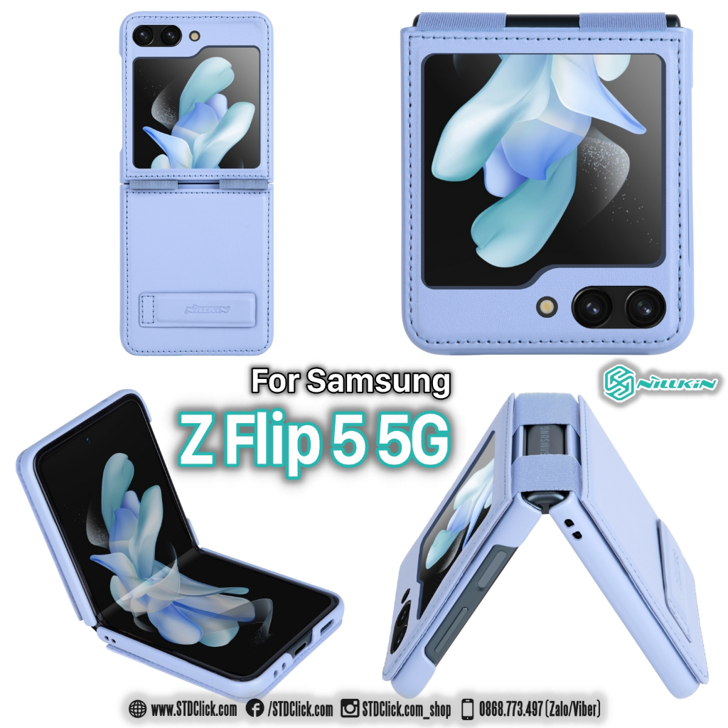 ỐP LƯNG DÀNH CHO ĐIỆN THOẠI SAMSUNG GALAXY Z FLIP 5 5G NILLKIN QIN