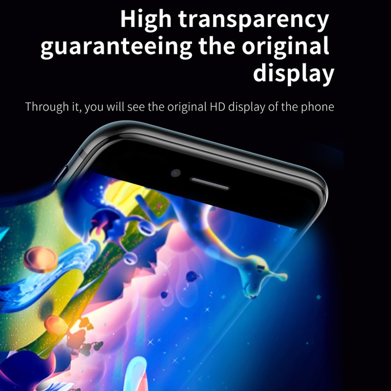 Miếng dán kính cường lực Full 3D cho iPhone 7 Plus / 8 Plus hiệu Baseus độ mỏng 0.3mm, bo sát viền, bảo vệ màn hình thiết bị - Hàng nhập khẩu