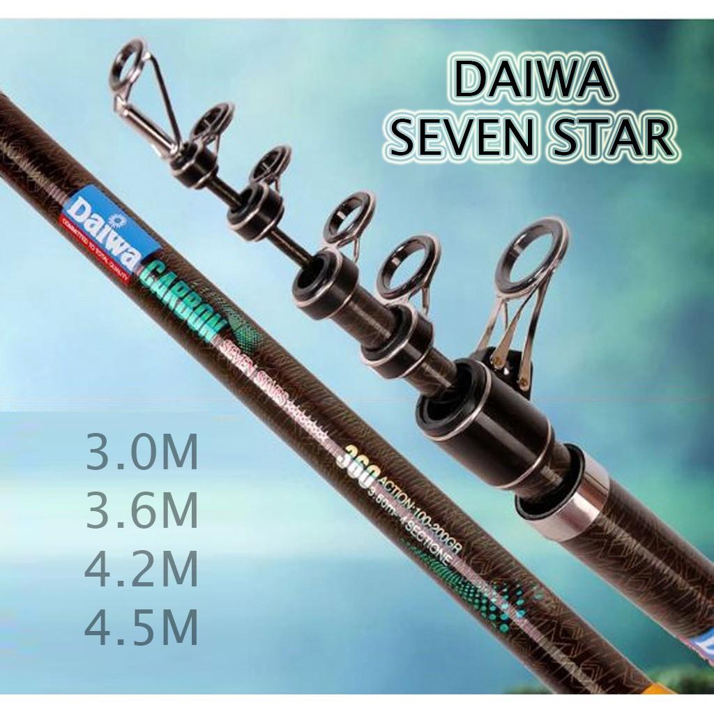 cần câu lục daiwa seven star câu xa bờ độ cứng EH