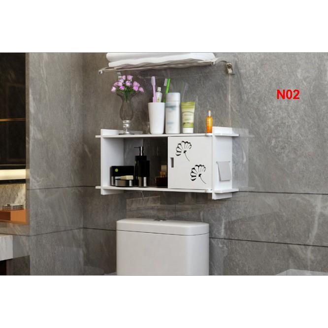 Tủ kệ nhà tắm - Kệ treo nhà tắm ( 60x30x17cm)_ Nội thất lắp ráp