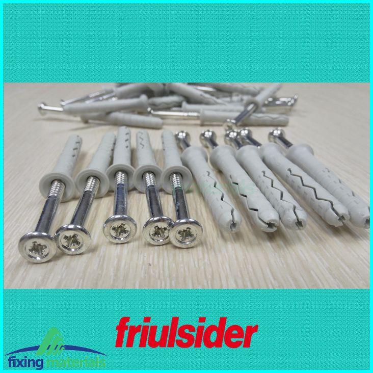 Túi 100 cái tắc kê nhựa cao cấp Friulsider TSS 6x50