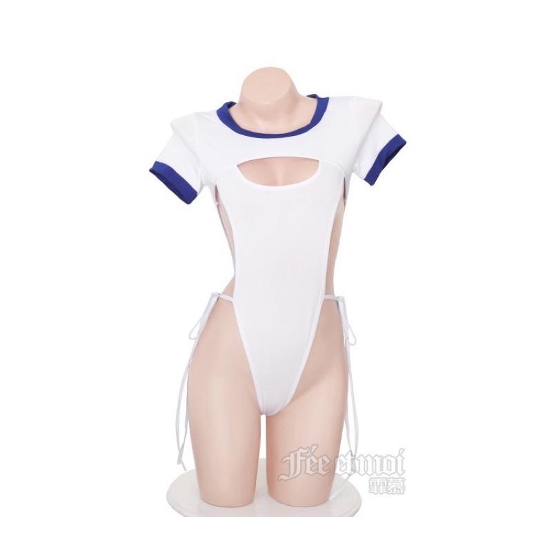 Bodysuit Học Sinh Nhật Bản Dễ Thuơng FM7977 - Cosplay Nữ Sinh Dây Thắt Hông lả Lơi Sexy