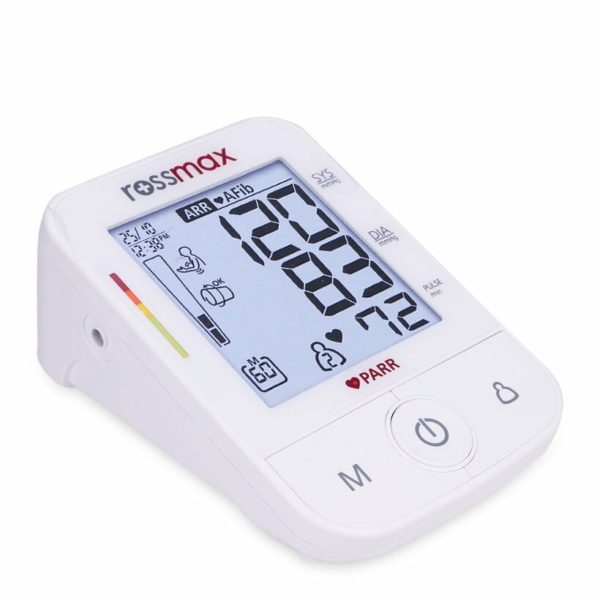 Máy đo huyết áp bắp tay Rossmax Blood Pressure Monitor X5 - cảnh báo đột quỵ