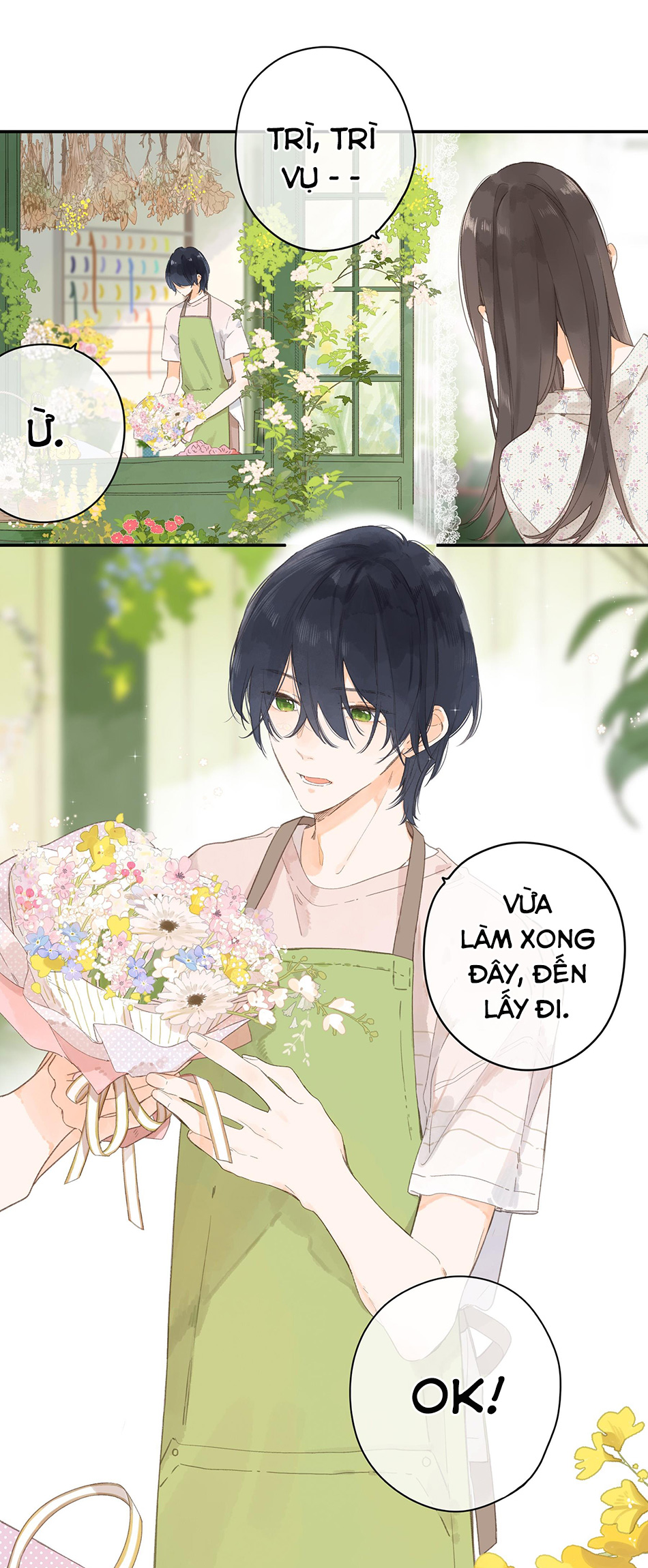 tiệm hoa hướng dương ở góc phố chapter 8 9