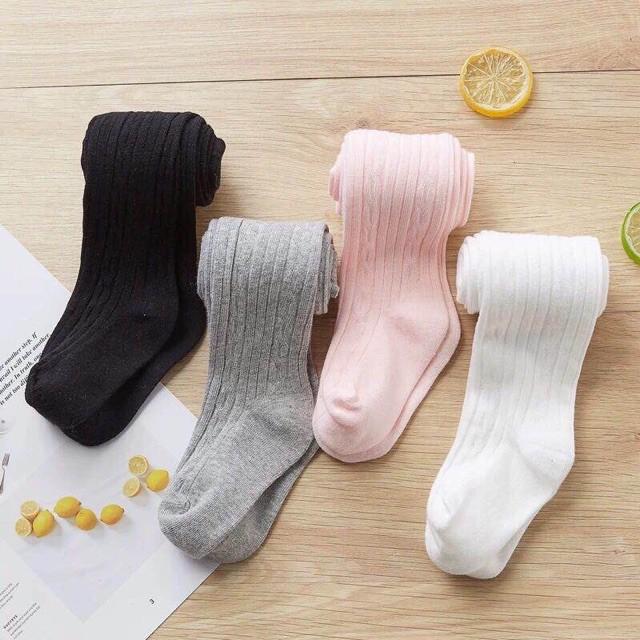 Quần tất gân liền bàn cho bé